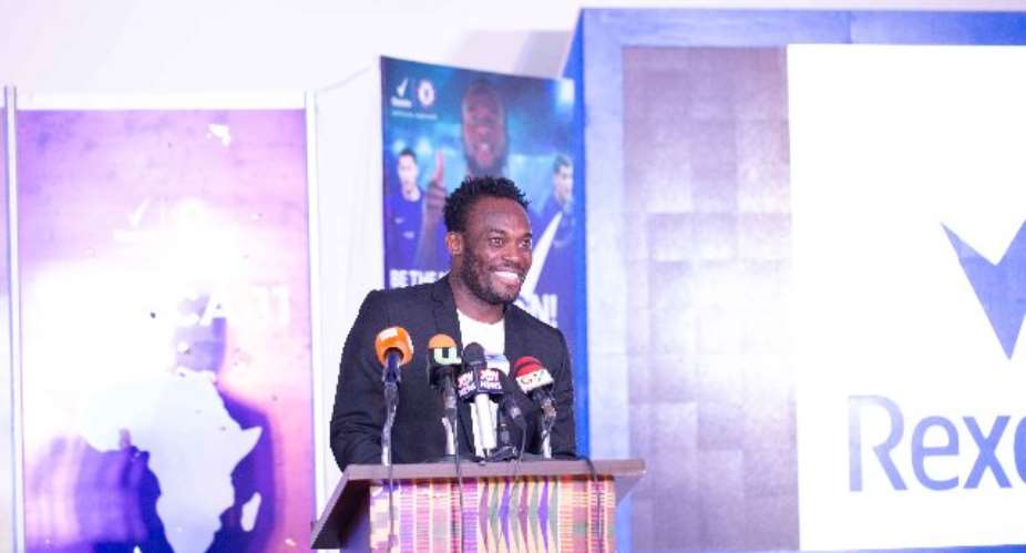 Former Ghana midfielder and Chelsea legend Micheal Essien is the Brand Ambassador for the campaign
