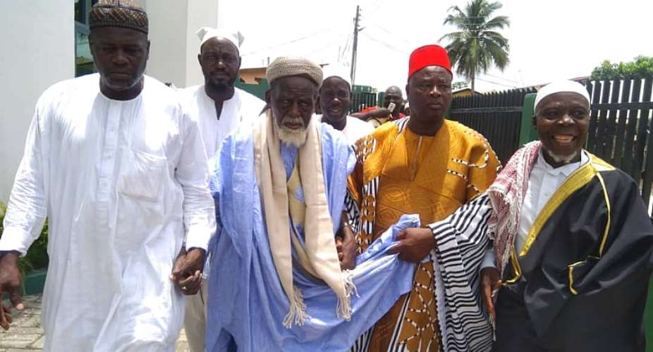 Chief Imam Joins Chief Kabore To Mark 10 Years Of Enskinment