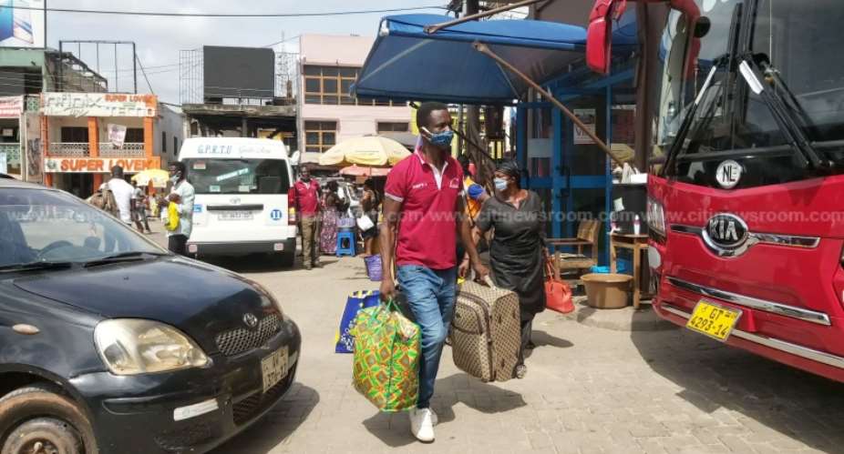 Kumasi: Long-Distance Travels Begin After Lifting Of Lockdown
