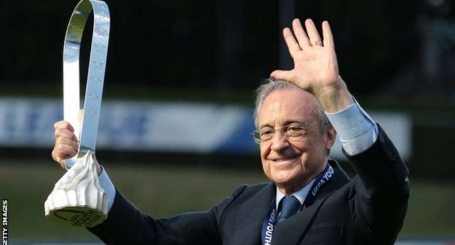 Florentino Perez would be the first chairman of the European Super League if it goes ahead
