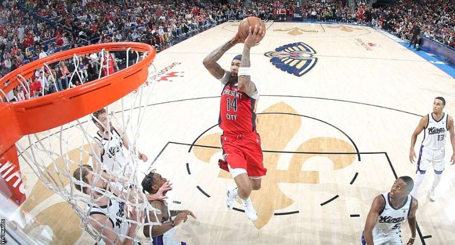 GETTY IMAGESImage caption: Brandon Ingram starred for the New Orleans Pelicans to lead them to the play-offs