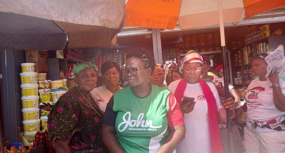 NDC urges Ashaiman Market women to vote for Mahama
