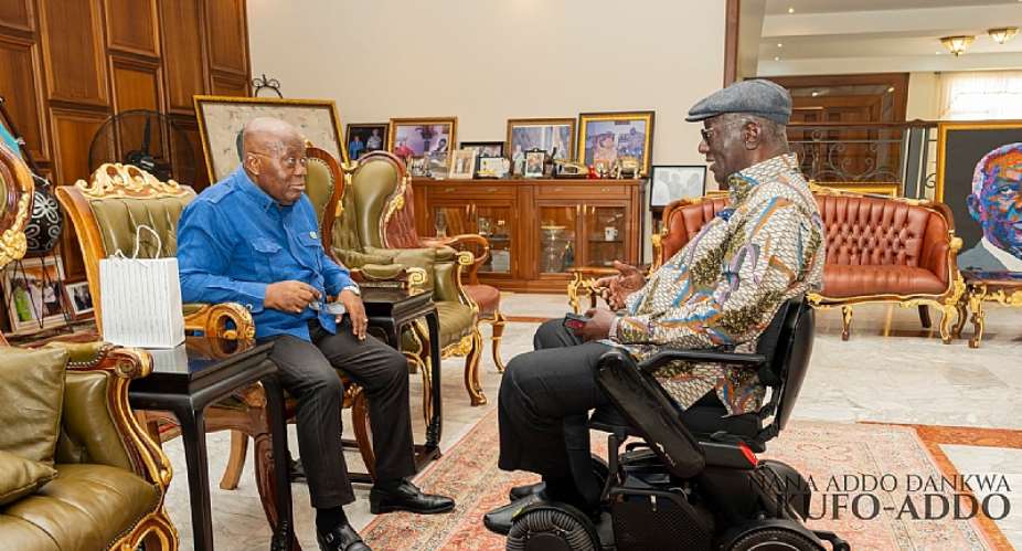 Easter Reunion: Akufo-Addo visits Kufuor, celebrates legacy and friendship