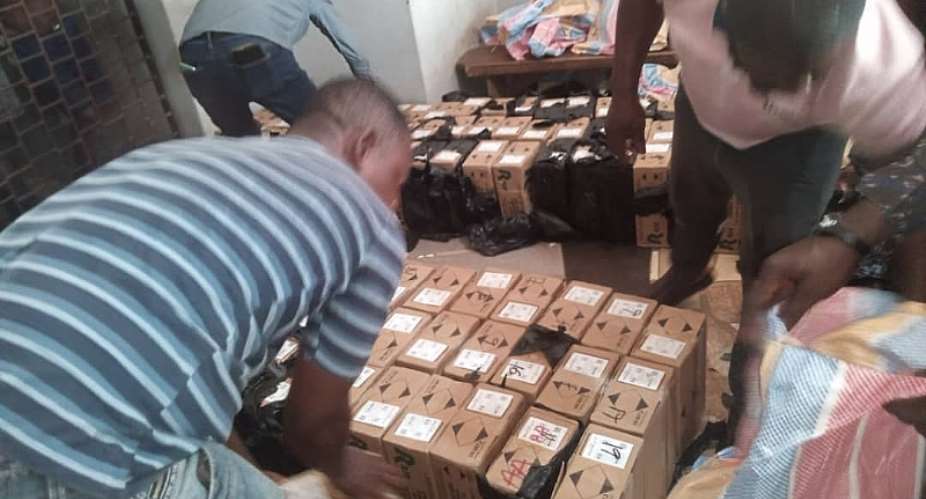 V/R: Police intercept ammunition on Accra-Benin bound bus