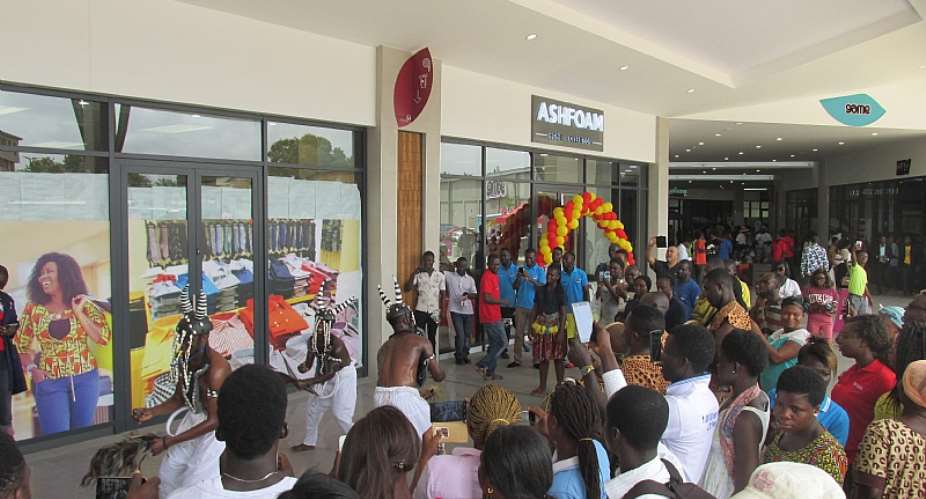 Kumasi Residents Welcome New Mall