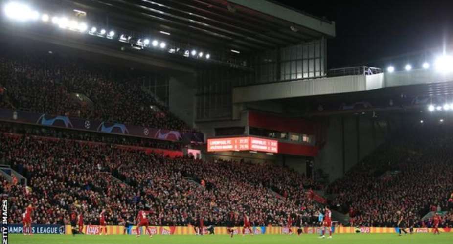 More than 52,000 fans watched as Liverpool lost 3-2 to Atletico Madrid at Anfield on 11 March, a result that sealed the holders' elimination from the competition