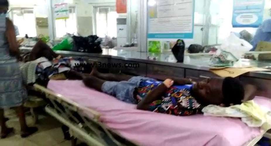 KATH reception area turned into ward as congestion worsens