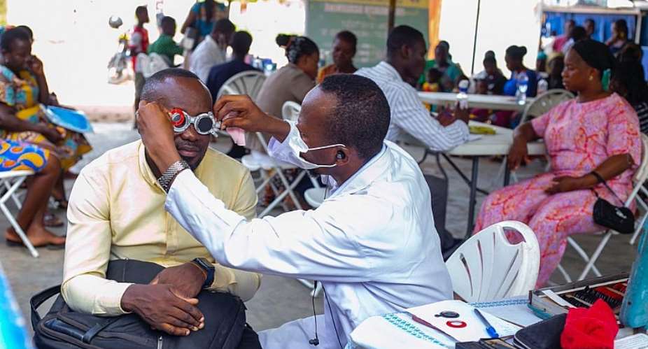 ASA Savings and Loans organises free eye care for clients, residents in Ablekuma