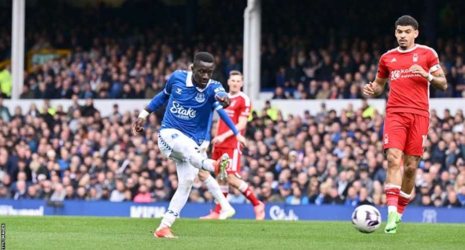 Idrissa Gueye's goal was his first in the Premier League since 11 November when he scored a late winner in a 3-2 victory at Crystal Palace