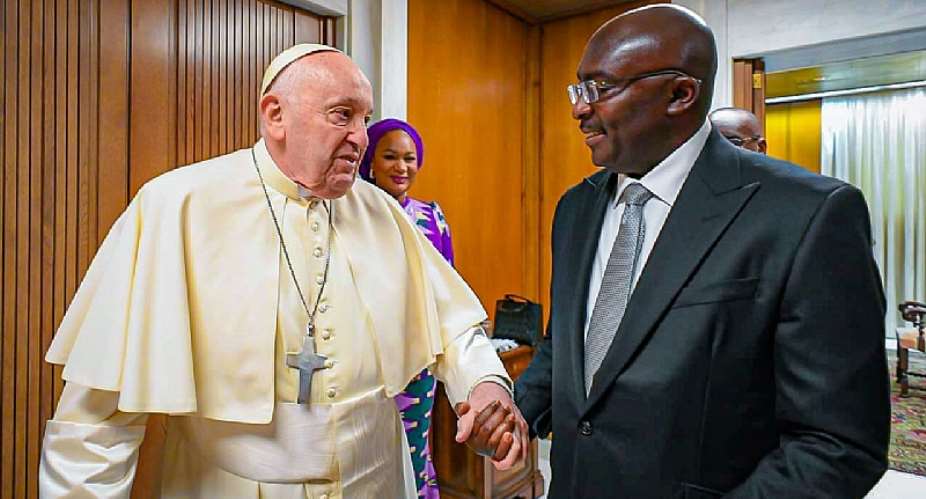 Pope Francis left a remarkable impression on me — Bawumia