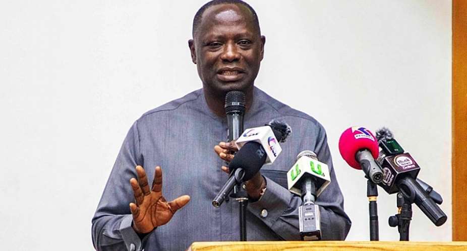 Minister for Lands and Natural Resources, Emmanuel Armah-Kofi Buah