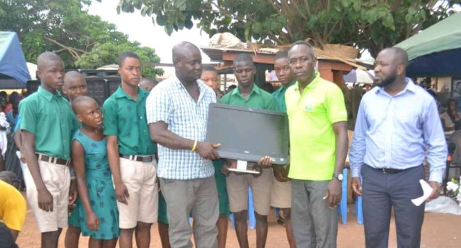 Schools In Afram Plains Receive Support From HELAC