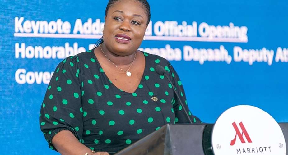 Deputy Attorney General and Minister of Justice,  Diana Abenah Dappaah