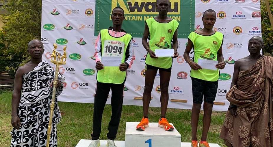 Kenyan wins 2024 Kwahu Mountain Marathon