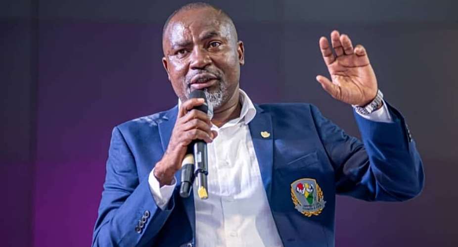 President of the Armwrestling Federation of Africa (AFA), Charles Osei Asibey