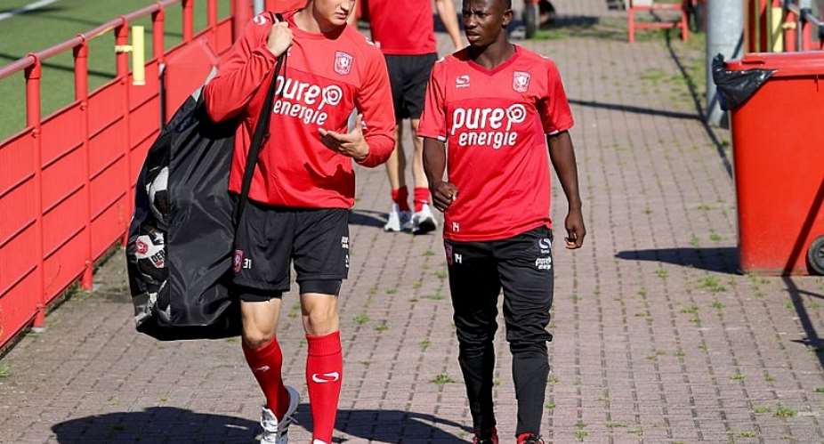 Yaw Yeboah in line to start for FC Twente against AZ Alkmaar in Dutch top flight