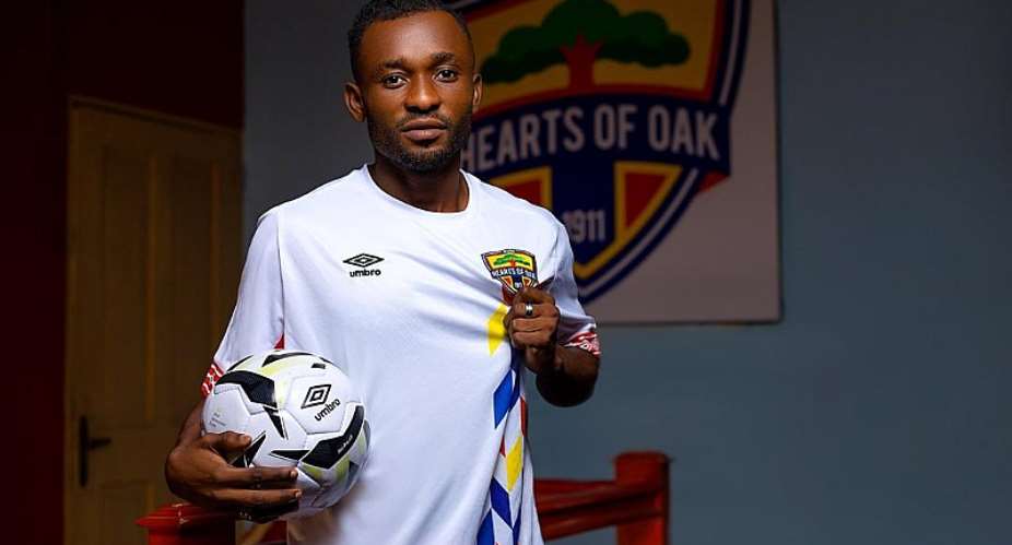 Coach Frimpong Manso Commend Hearts For Signing Skillful Winger Eric Dizan