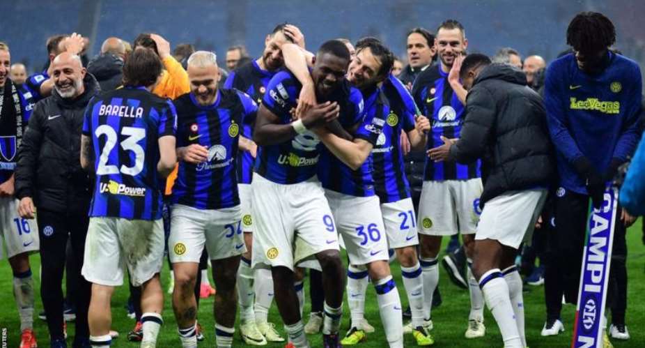 Inter Milan move above AC Milan into outright second for Serie A titles