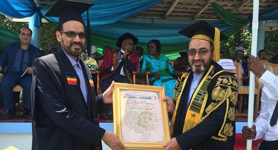 Novelty At Islamic Varsity: Graduation-cum-matriculation