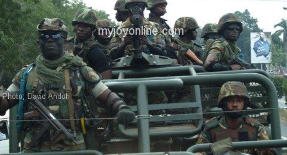 Gov't dispatches soldiers to maintain peace in Nkonya, Alavanyo