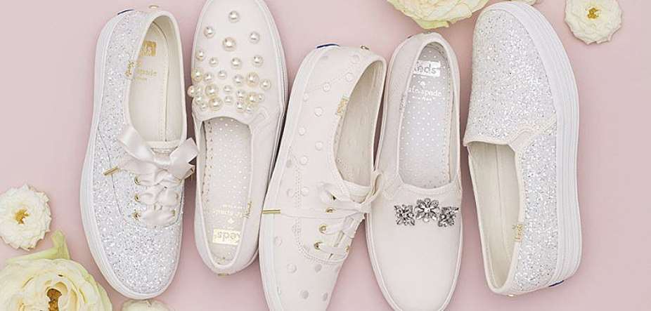 Sneakers For Heels; Would You Wear These Bridal Sneakers For Your Wedding?