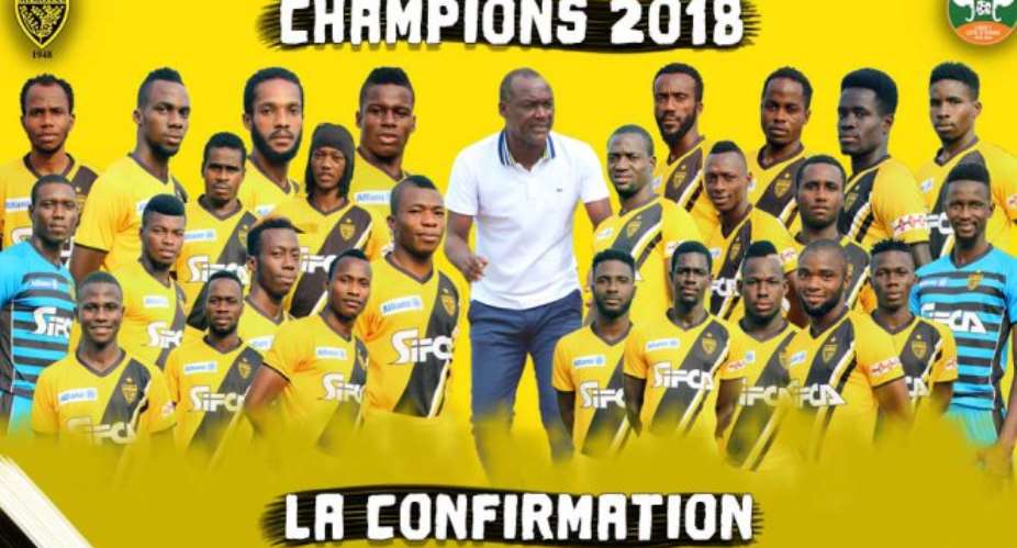 2018 CAF Confederation Cup: Aduana Stars Opponents ASEC Mimosas Win Ivorian Ligue 1 Title