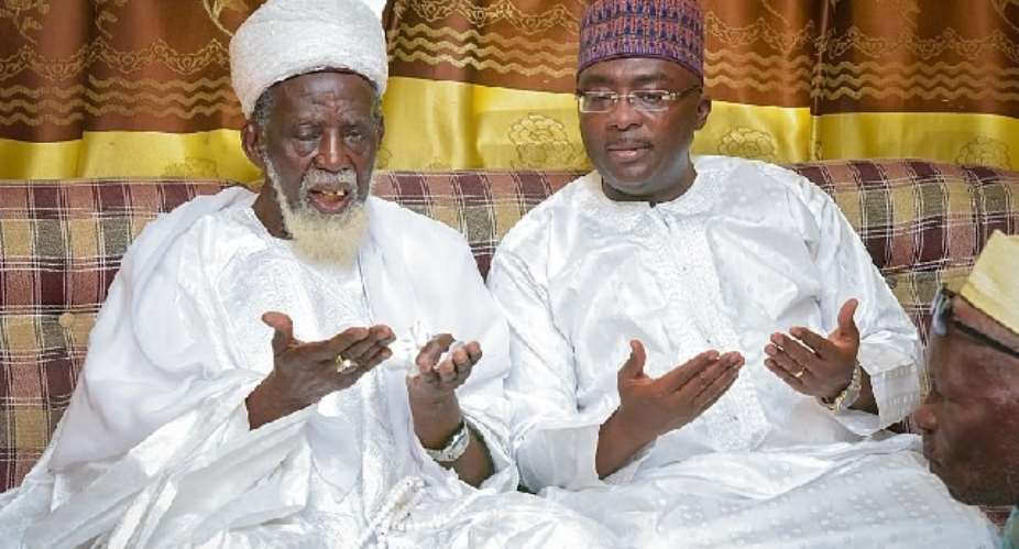 Bawumia celebrates Chief Imam for 102years today