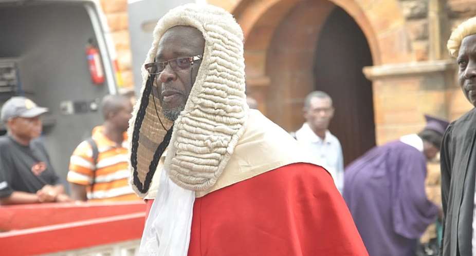Justice Paul Baffoe-Bonnie, the most senior member of Ghanas Supreme Court