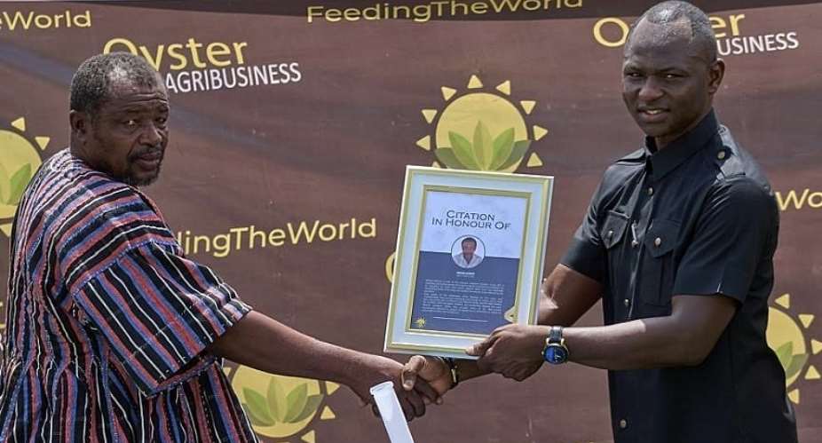 Oyster Agribusiness rewards top growers, scales support across Bono East