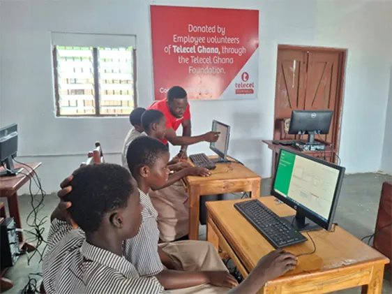 Telecel Foundation Commissions Bamboi ICT Lab
