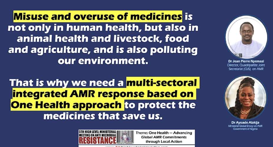 Would global ministerial meet galvanise action to prevent AMR in humans, animals, plants and environment?