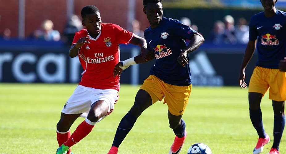 Ghanaian kid Gideon Mensah wins UEFA Youth League with Red Bull Salzburg