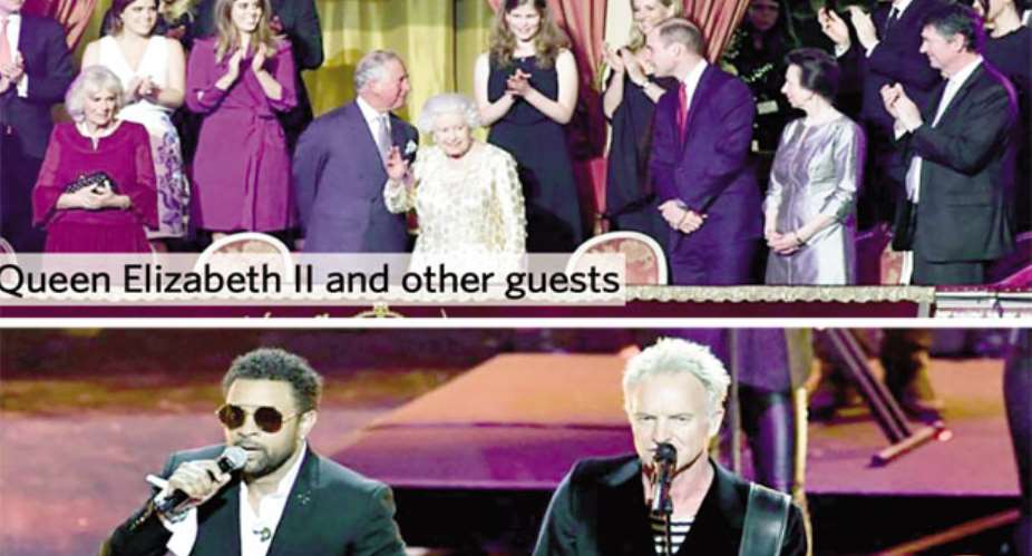Shaggy, Kylie, Others Join Queen To Celebrate 92nd Birthday