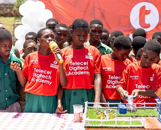 Ruth Martey and teammates showcase smart farm