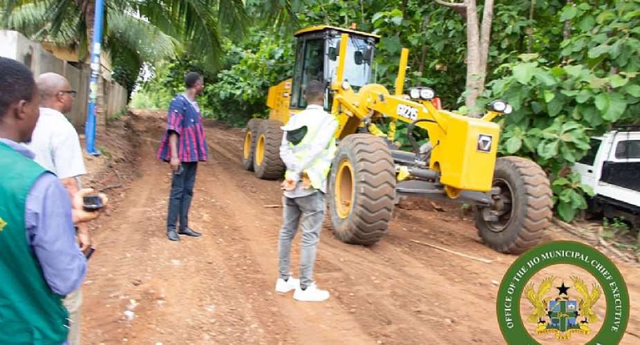 Ho Assembly opens inner roads to boost access and development