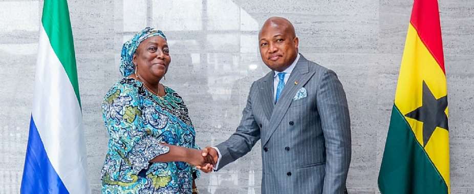 Ghana, Sierra Leone deepen ties with seven agreements at inaugural PJCC