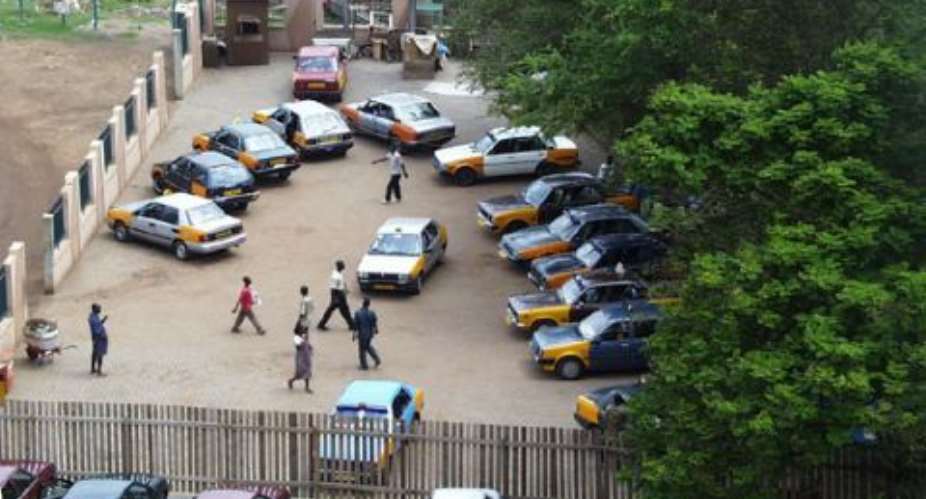 Oguaa taxi drivers withdraw services