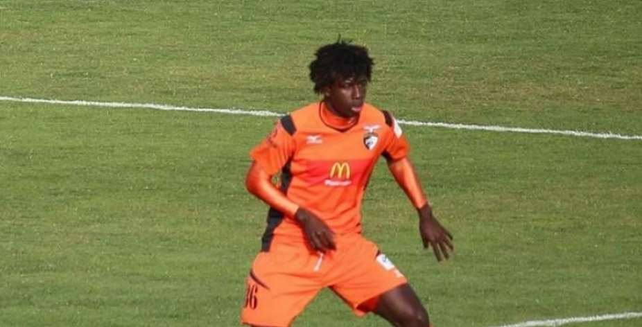 Ghanaian youngster Edward Sarpong gains promotion to the Portuguese top flight with Portimonense