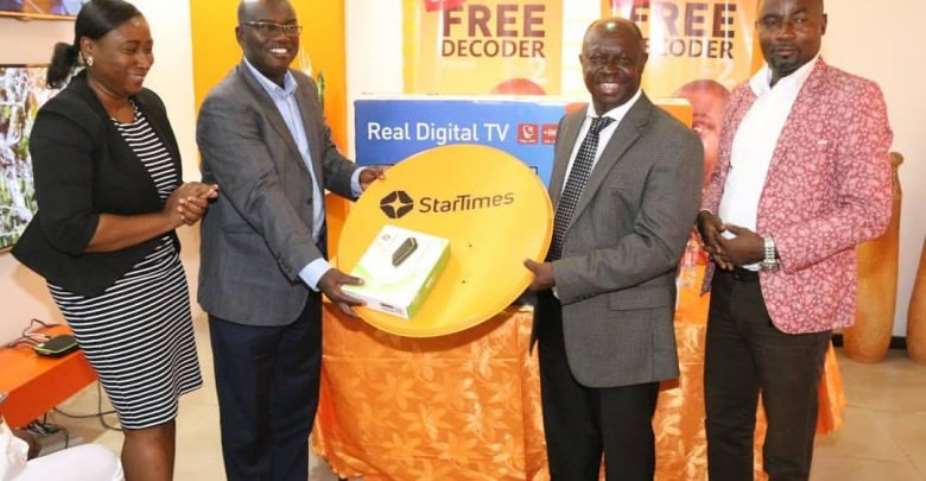 StarTimes Ghana Presents Real LED TV, 20 Decoders Towards 43rd SWAG Awards Night