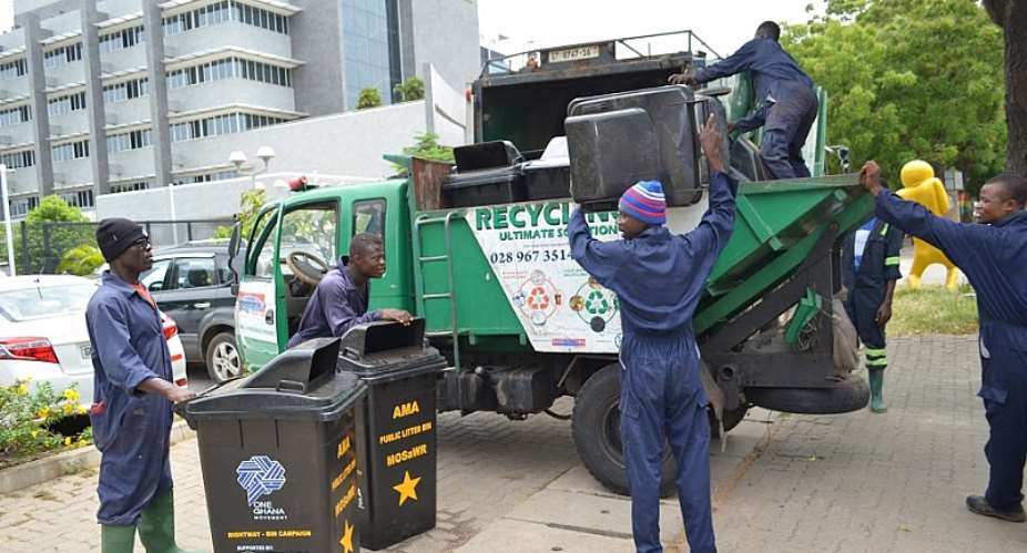 OneGhana Movement Launches Dustbin Project