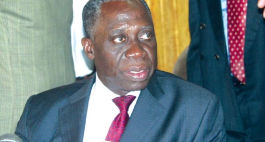 Senior minister of Ghana, Hon Osafo Maafo