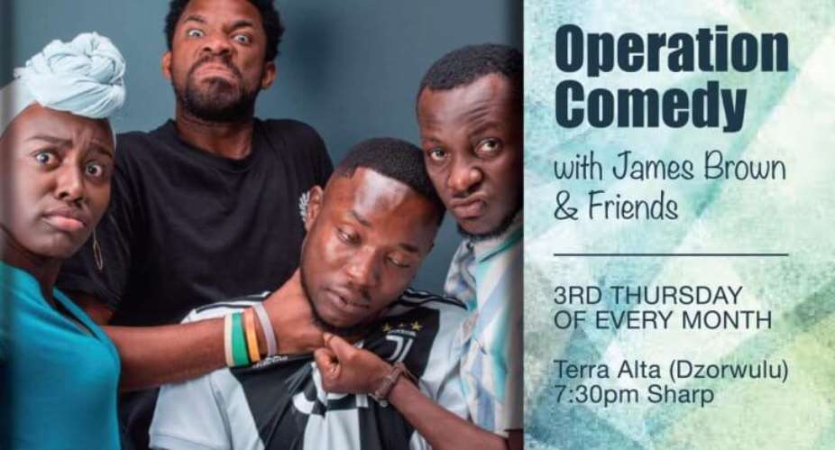 Operation Comedy With ID James Brown And Friends Scheduled for Every 3rd Thursday