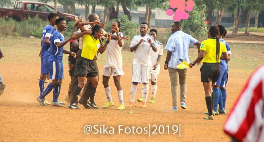 Prison Ladies Football Club Fined Ghc5, 000 For Referee Theresa Bremansu Assault