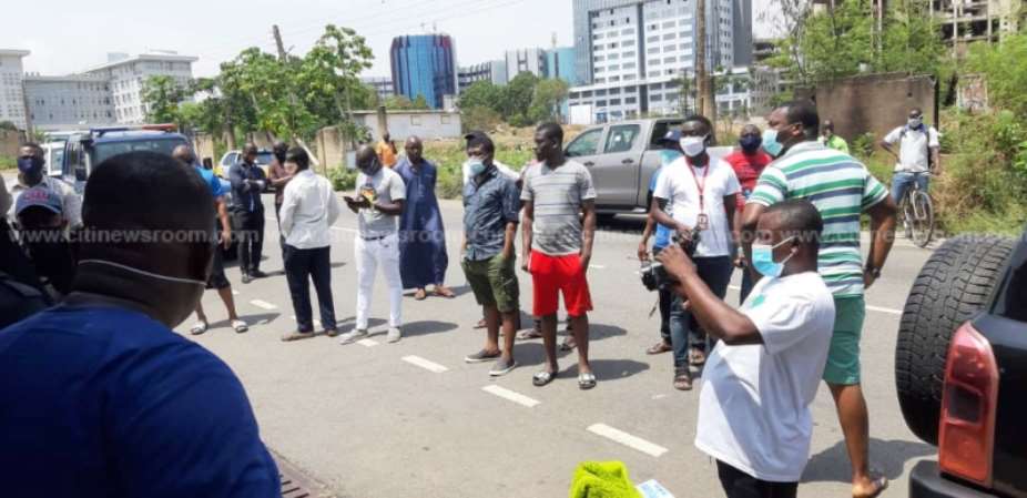 NDC Supporters Storm City Escape Hotel Over Alleged EC Secret Workshop