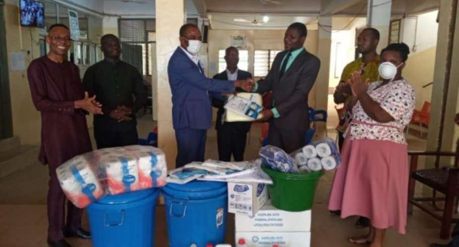Tamale SDA Hospital Gets PPE To Fight COVID-19