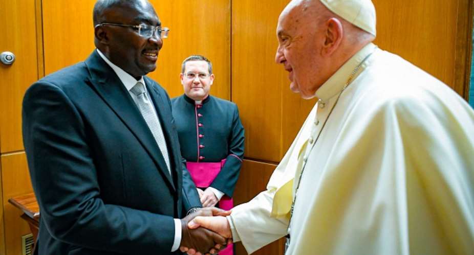 NDC panics over Bawumias visit to Pope Francis