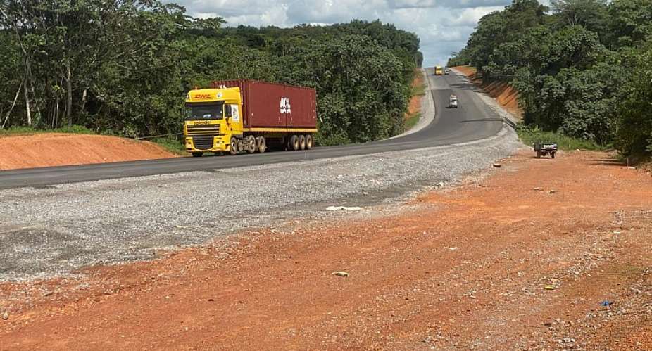 Reconstruction of Agona-Nkwanta -Tarkwa road 80 complete