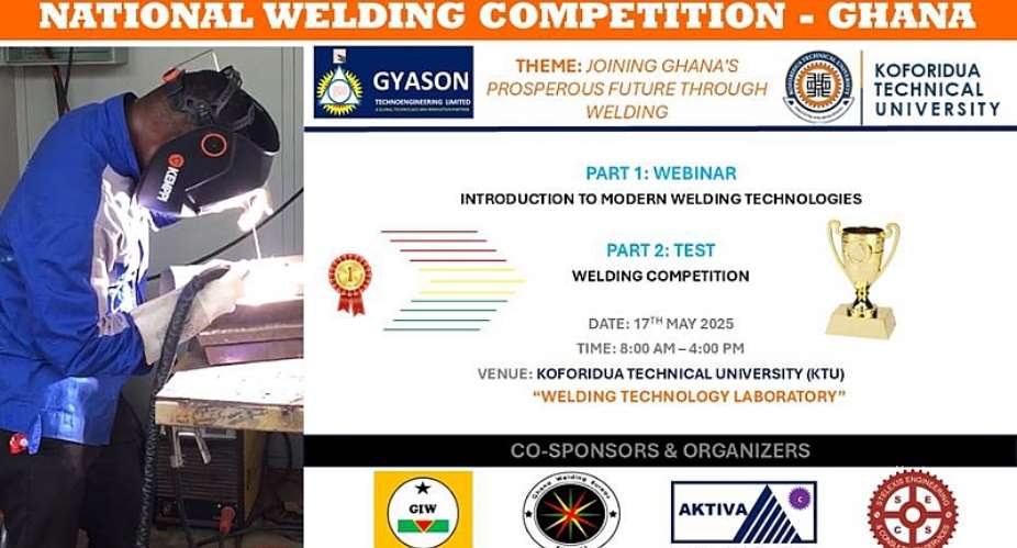 Flyer for the Ghana National Welding Competition