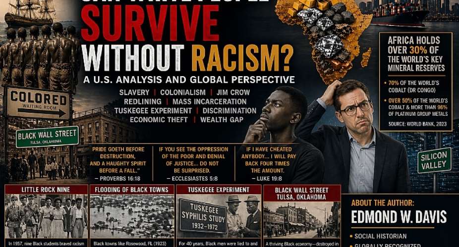 Can White People Survive Without Racism?