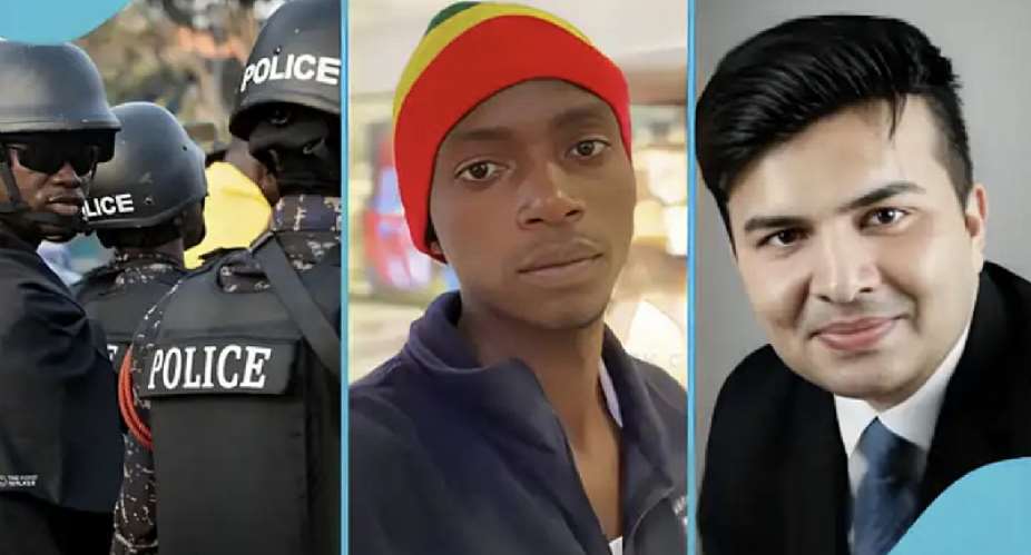 The Human Rights Association has raised concerns over the Polices handling of the Israel Ashitei Kamoah case. Image credit: Ghana Police Service/Facebook, maskblog_/Instagram, Hotelier Maldives Source: UGC